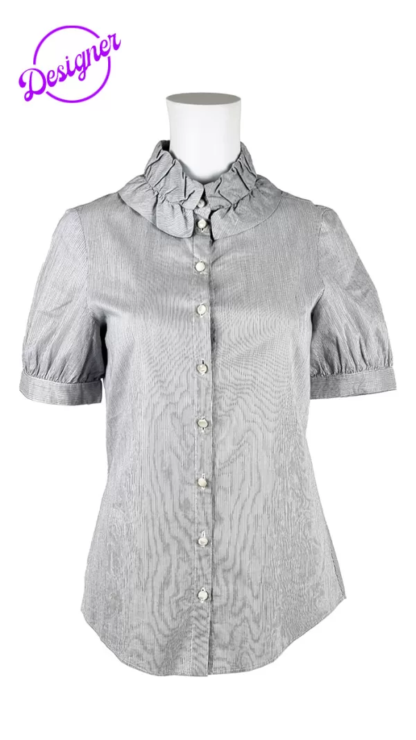 camicia a righe moschino